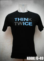 Kaos Distro Think Twice Version